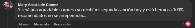 Reseña de cliente